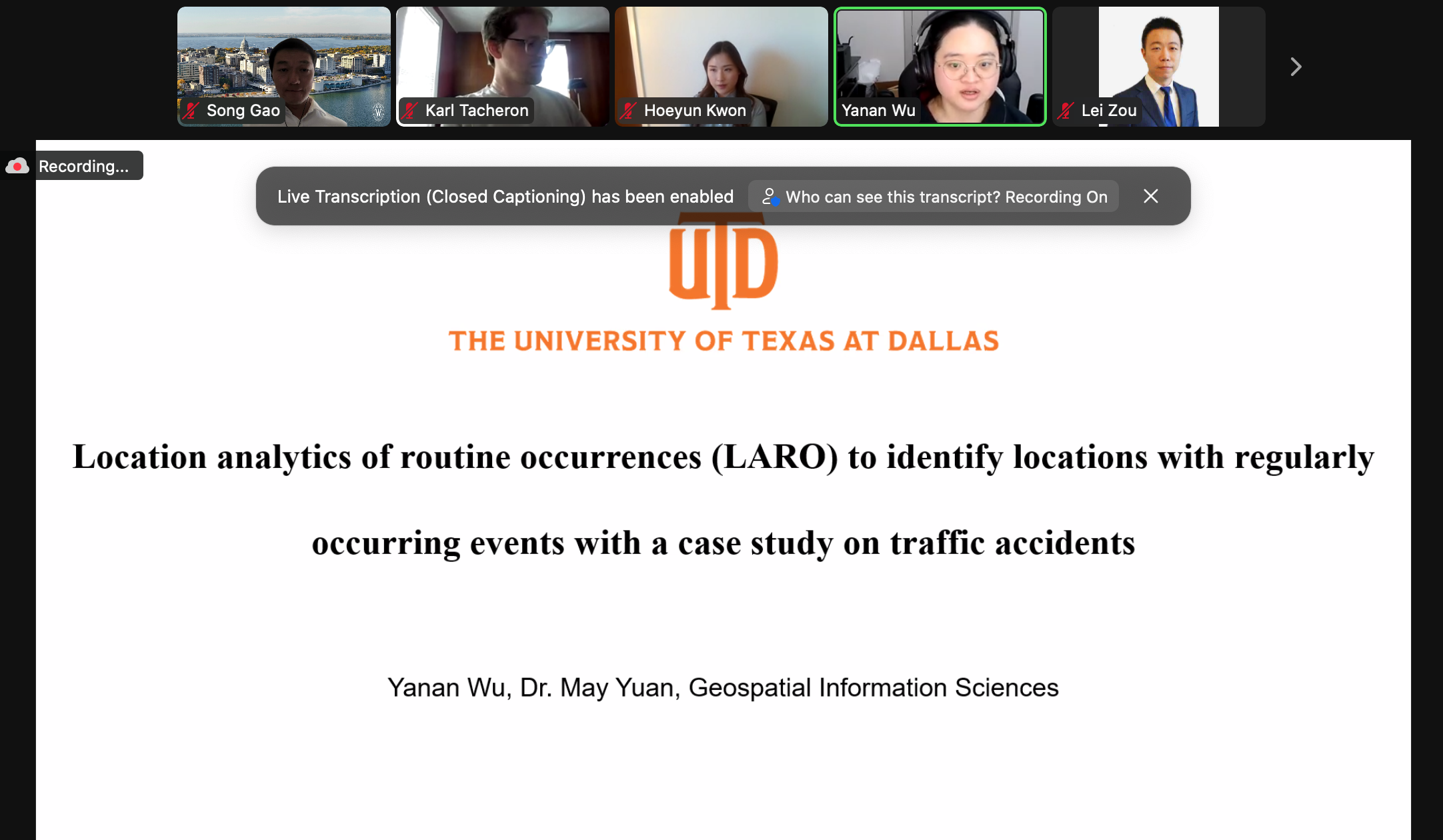 AAG 2020, Online